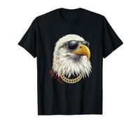 Bald Eagle Sunglasses, Cool Funny Rebel Boss Hip 4th of July T-Shirt