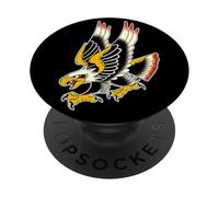 Bald Eagle Traditional Tattoo Flash PopSockets Adhesive PopGrip