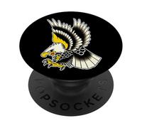 Bald Eagle Traditional Tattoo Flash PopSockets Adhesive PopGrip