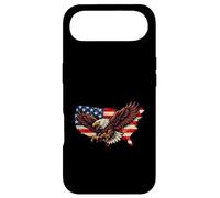 Bald Eagle USA Map American Flag Patriotic Vintage Distress Case for iPhone Air