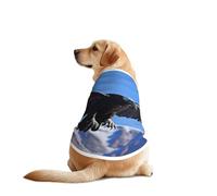 Bald Eagle1 Print Dog Shirts for Pet, Soft Breathable Vest Lightweight Stretchy Pet T-Shirt for Medium Dog