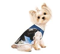 Bald eagle2 Print Dog Shirt Summer Lightweight Pet T Shirts Soft Breathable Stretchy Cats Dogs Tee Shirt