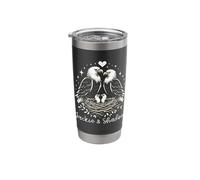 Bald Eagles Jackie and Shadow Fan Club Stainless Steel Insulated Tumbler