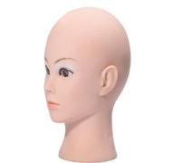 Bald Female Mannequin Head with Lash Training Wigs Professional Cosmetology for Wigs Making Display Model Display Head Model