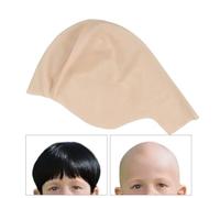 Bald Hat for Kids | Costume Latex Makeup Bald Hats for Adults | Reusable Party Supplies for Men Women Halloween Dress-up Makeup Theater Artists Actors Comedy Film Cosplayers