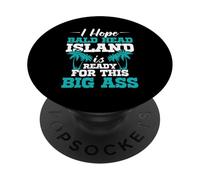 Bald Head Island Caribbean Island I Hope Summer Vacation BHI PopSockets Adhesive PopGrip