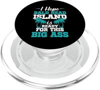 Bald Head Island Caribbean Island I Hope Summer Vacation BHI PopSockets PopGrip for MagSafe