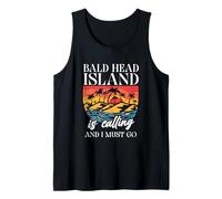 Bald Head Island Is Calling I Must Go Tank Top