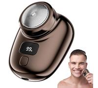 Bald Head Shavers for Men, Mens Electric Razors for Shaving Face | Small Lightweight Powerful Travel Razors | Precise Fast Charging Personal Trimmers for Urgency, Quick Use, Travel