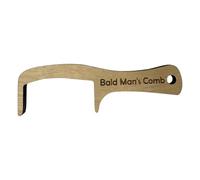 Bald Man Comb - Funny Prank Grooming Tool, Hairless Man Comb for Gag, Practical Joke Accessory, Ideal for Fathers, Husbands, Friends, Coworkers, Birthdays, Christmas, April Fool, Travel, Parties