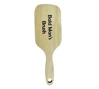 Bald Man Comb Wooden Hairless Combing Brush Bald Man Joke Hair Brush Novelty Toothless Comb Funny Beard Man Grooming Tools