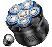 Bald Razor Men's UD1, IPX7 Waterproof Head Shaver Bald 6D Magnetic Floating Head Wet and Dry Bald Razor Skull Shaver