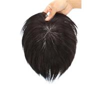 Bald Spot Hair Patch Toupees for Men,Cover Up Human Hairs Topper Replacement Systems Hairline Fine(13 * 18)