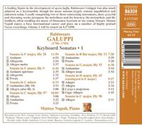 Baldassare Galuppi - Keyboard Sonatas - CD - P2222z