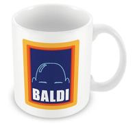 Baldi Mug - Funny Gift for Bald Men - Novelty Ceramic Coffee Mug, Joke Present for Dad, Him, Husband, Bald Friend - Bald Man Gift, 11oz