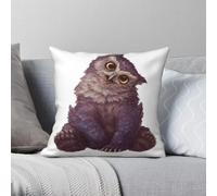 Baldur's Gate 3 Owlbear Cub Square Pillowcase Polyester Linen Velvet Pattern Zip Decorative Throw Pillow Case Home Cushion Cover