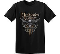 Baldurs Gate 3 Shirt Fantasy Role Playing Video Game Mens T-Shirt Size M Black