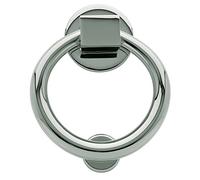 Baldwin 0195.260 Ring Door Knocker, Chrome