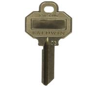 Baldwin C House Key Blank