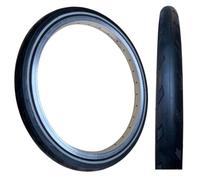 Baldy's 16 x 1-3/8 Black with Reflective Wall Puncture Protected TYRE Suitable For Brompton Bikes