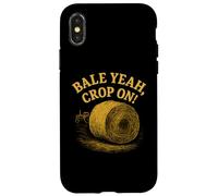 Bale Yeah Crop On Haying Season Homesteading Farmer Case for iPhone X/XS