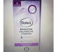 Balea Cold Wax Strips Bikini Zone, Pack of 16