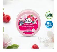 Balea Deo Cream Deodorant 50ml Natural Soda Zinc Formula Aluminum Free Raspberry