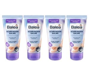 Balea Foot Cream Blackout Ointment with Urea (25%) Pack of 4 x 50 ml