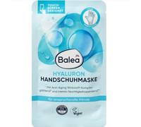 Balea Hyaluron Glove Mask, 1 Pair, with Anti-Ageing Active Ingredient Complex, Moisturising