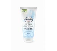 Balea med Ultra Sensitive Wash Gel - Mild Cleansing Gel for Sensitive Skin - No Perfume, Parabens & Dyes - Microbiome Balance