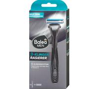 Balea MEN 3-Blade Razor - Lubricating Strip with Aloe Vera and Vitamin E