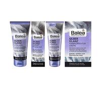 Balea Professional Silver Shine Set Shampoo 250 ml Conditioner 200 ml Care Treatment 20 ml Colour Correction Cream 20 ml