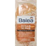 Balea Sugar Scrub Exfoliating Brown Suger & Chia Pack of 10