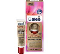 Balea VITAL Anti-Fatigue Eye-Cream 5in1 - Helps Reduces Lines, Wrinkles, Puffiness & Shadows (15ml) - For Mature Skin Ages 40 to 60+ (Not tested on Animals).