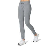 baleaf Fleece Lined Leggings Womens Waterproof High Waisted Thermal Winter Warm Hiking Ski Running Trousers with Pockets Light Grey-27'' L