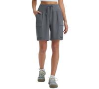 baleaf Women's Cargo Shorts High Waisted Waterproof Quick Dry Walking Hiking Travel Shorts 7'' with Pockets Dark Grey S