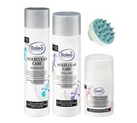 BaleaPROFESSIONAL Molecular Care Hair Care Set: Shampoo Molecular Care 250 ml + Conditioner Molecular Care 200 ml + Leave-In Hair Mask Molecular Care 50 ml + Bonus Scalp Brush