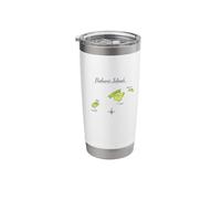 Balearic Islands Map Mallorca Ibiza Menorca Stainless Steel Insulated Tumbler