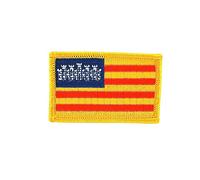 Balearic Islands Spain Flag Embroidered Iron-On Patch
