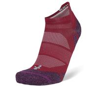 Balega Blister Resist Light No Show Tab Running Socks for Men and Women (1 Pair)-Seamless,Moisture-Wicking,Cushioned Performance Socks,Ergonomic Fit,Breathable Mesh,Wildberry,Small (UK Size 4-7)