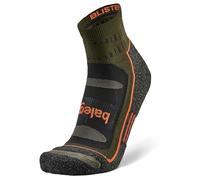 Balega Unisex's Blister Resist Performance Quarter Athletic Running Socks (1 Pair), Green Pepper, M