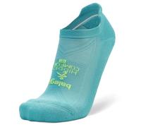 Balega Hidden Comfort Performance No Show Athletic Running Socks, Neon Aqua, Large