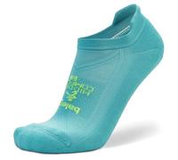 Balega Hidden Comfort Performance No Show Athletic Running Socks, Neon Aqua, Medium