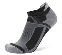 Balega Hidden Contour Upcycled Impact Resistance/Cushioning Performance No Show Athletic Running Socks for Men and Women (1 Pair) Black, Medium