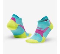 Balega Unisex's Hidden Dry Socks, Neon Aqua/Neon Lime, M
