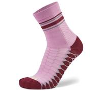 Balega Women's Silver Mini Crew Performance Running Socks, Breathable-Moisture Wicking Style (1 Pair), Candyfloss, M