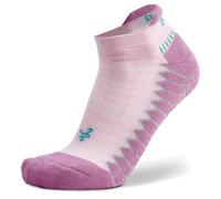 Balega Silver Antimicrobial No-Show Compression-Fit Running Socks, Breathable, Cushioned, Moisture-Wicking, Ergonomic Design,Perfect for Athletes, 1 Pair, Pink - Small (UK Size 4-7)