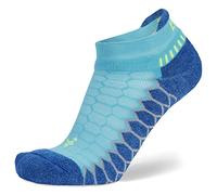 Balega Silver Compression Fit Performance No Show Athletic Running Socks for Men and Women (1 Pair), Cobalt, Medium