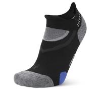 Balega Ultraglide Cushioning Performance No Show Athletic Running Socks for Men and Women (1 Pair), Black, Small
