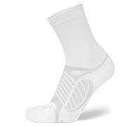 Balega Ultralight Lightweight Performance Crew Athletic Running Socks for Men and Women (1 Pair), White/Space Grey, Small (EU 38-40 / UK 3-6)
